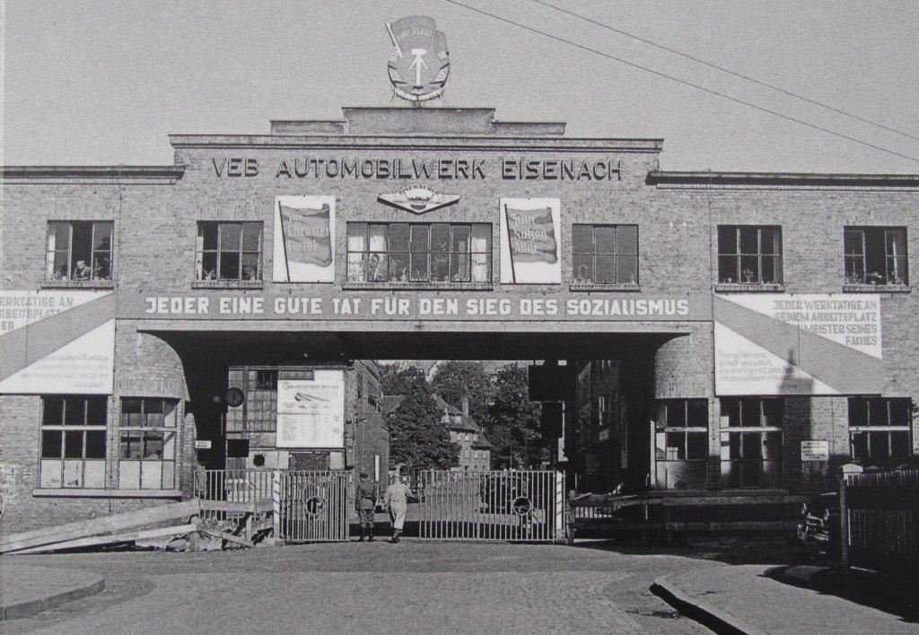 former BMW Eisenach factory museum...